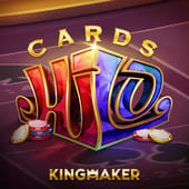 Cards Hi Lo game at mega perya