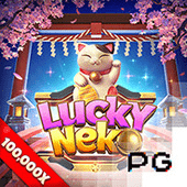 Lucky Neko slot game at mega perya